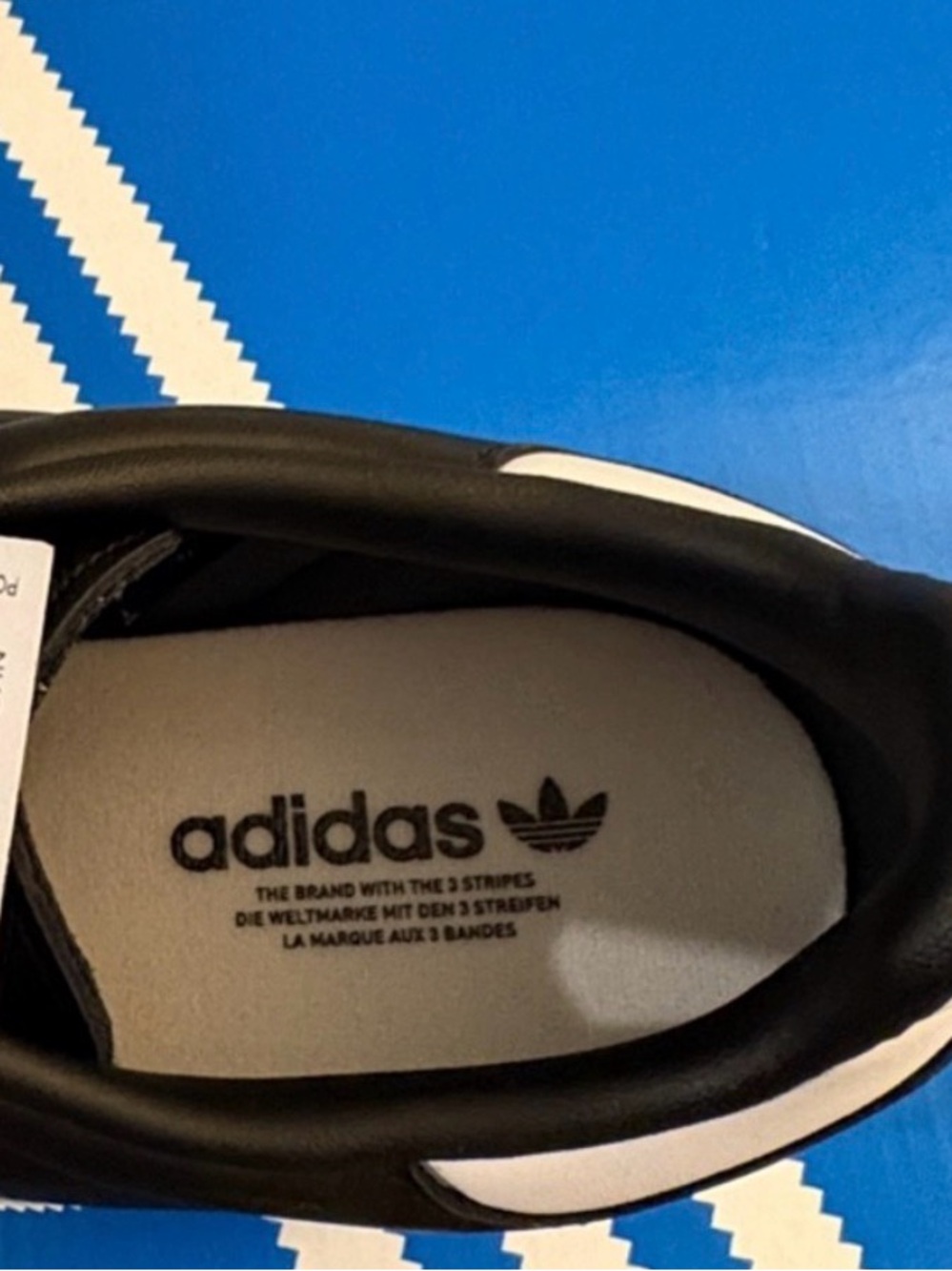 NIB [adidas] Samba OG Original Sneakers Shoes Black Youth 4/Women’s 5.5, Y6/W7.5 - Picture 12 of 13